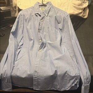 Converse Blue Striped Casual Shirt